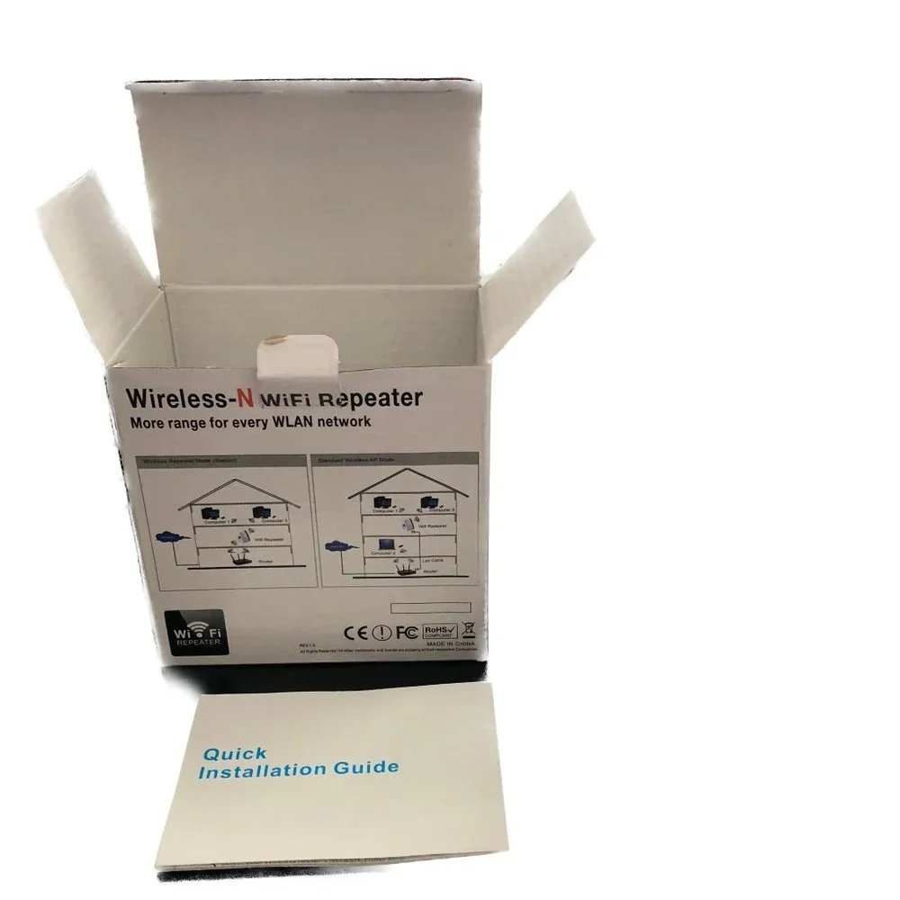 Unbranded Wireless-N WiFi Repeater New In Box Never Used